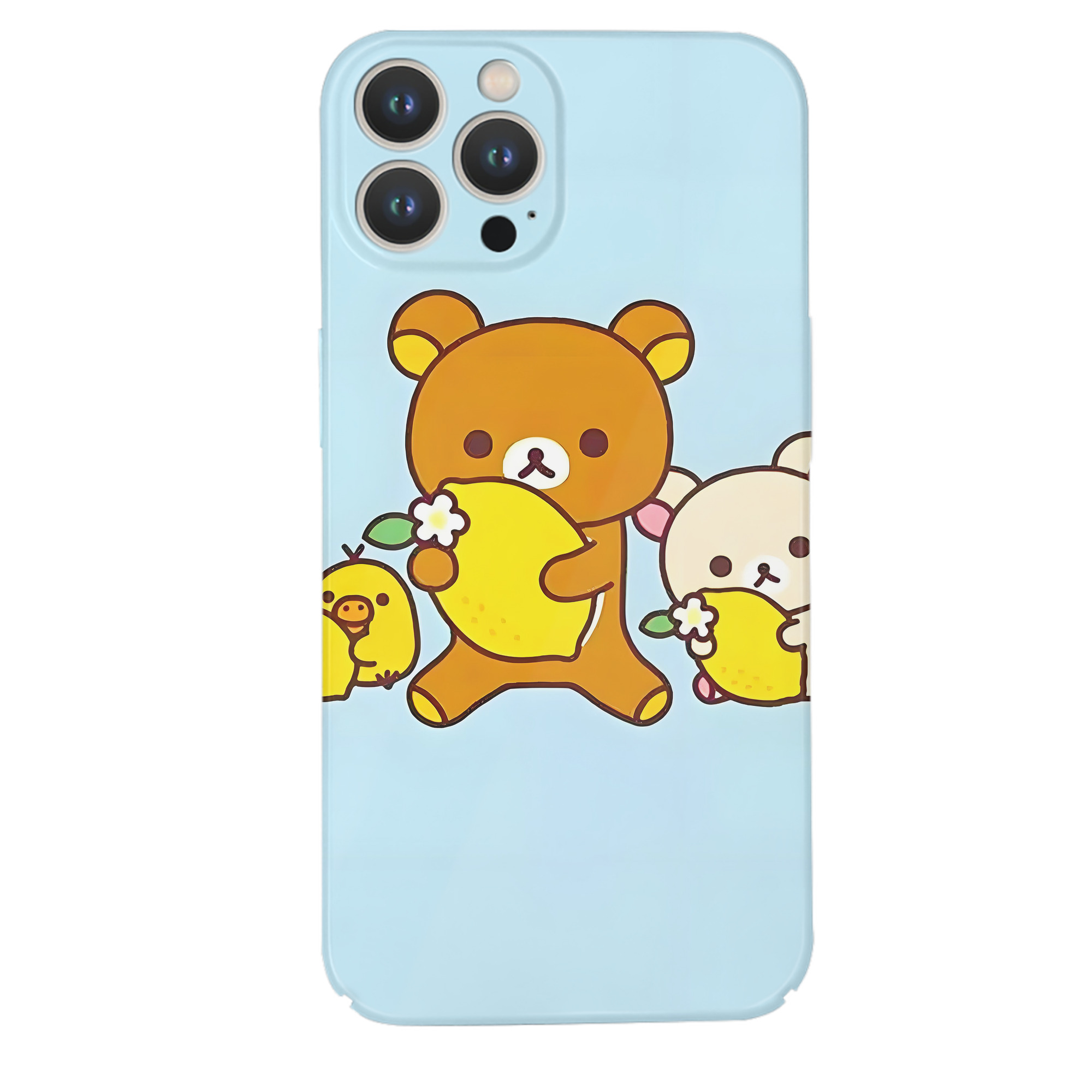 （画像用） リラックマ リラックマ キイロイトリ Rilakkuma Korilakkuma Kiiroitori 【iPhone 14シリーズ対応】ハードケース